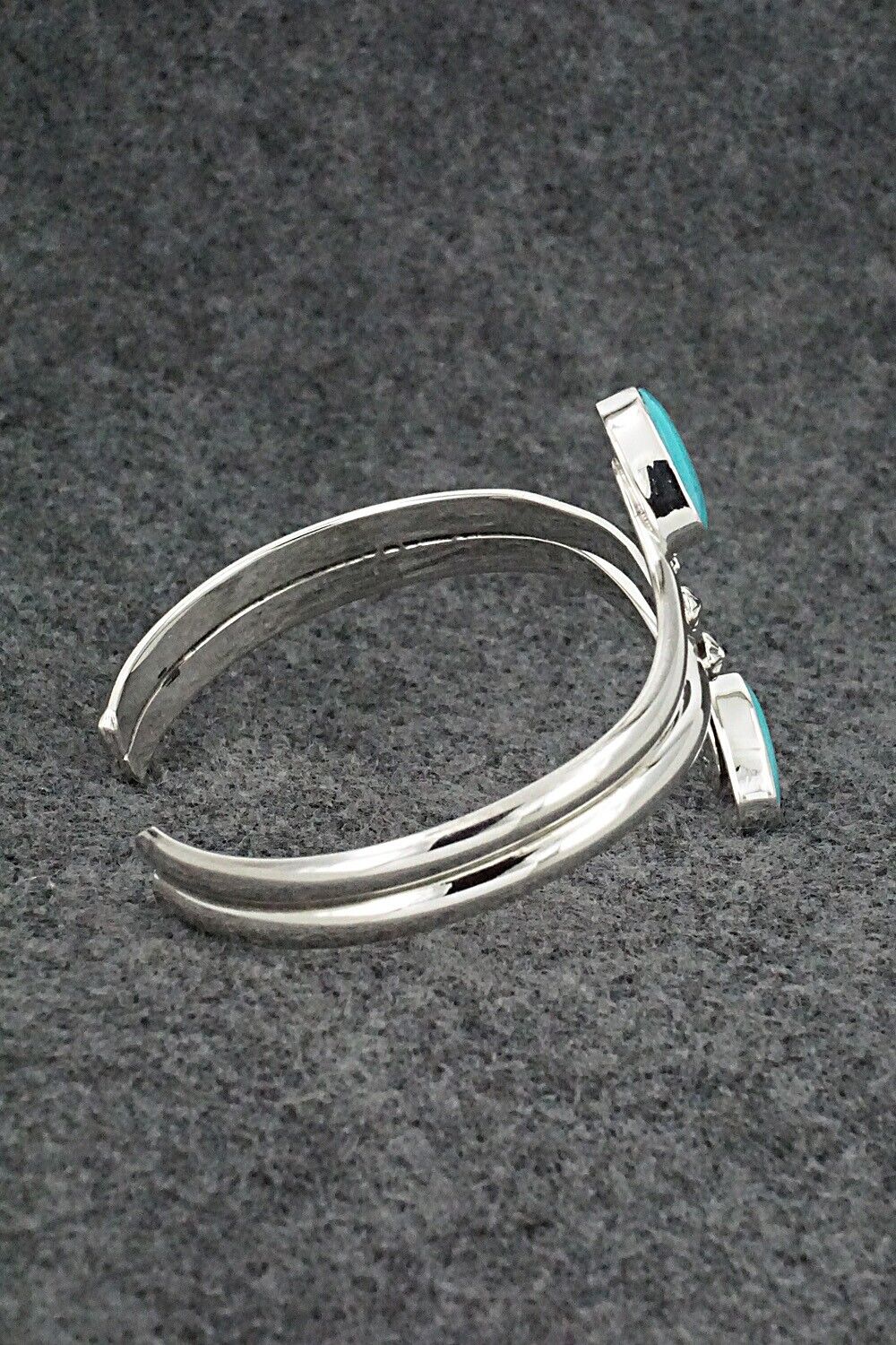 Turquoise & Sterling Silver Bracelet - Thomas Yazzie