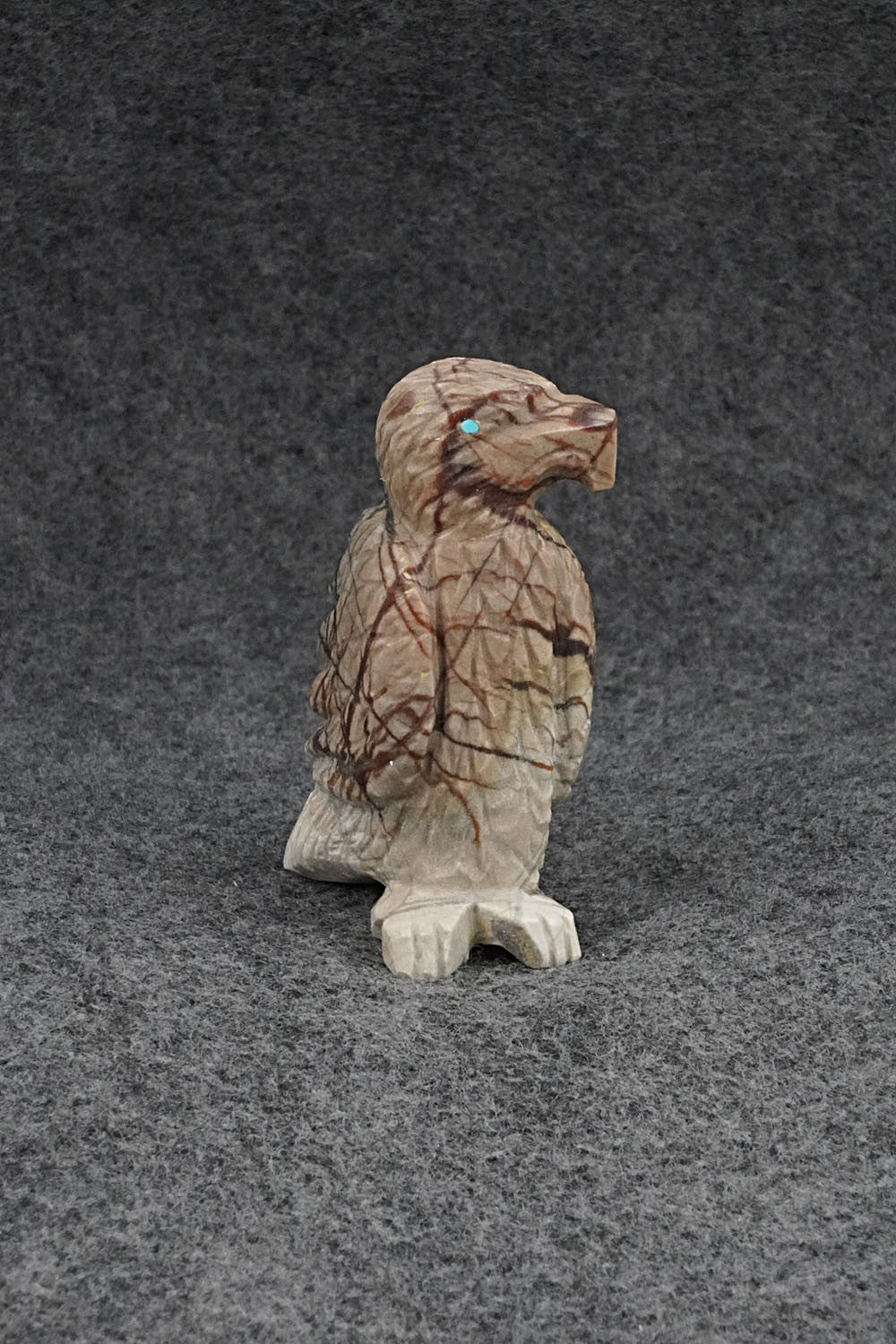 Eagle Zuni Fetish Carving - Tony Mackel