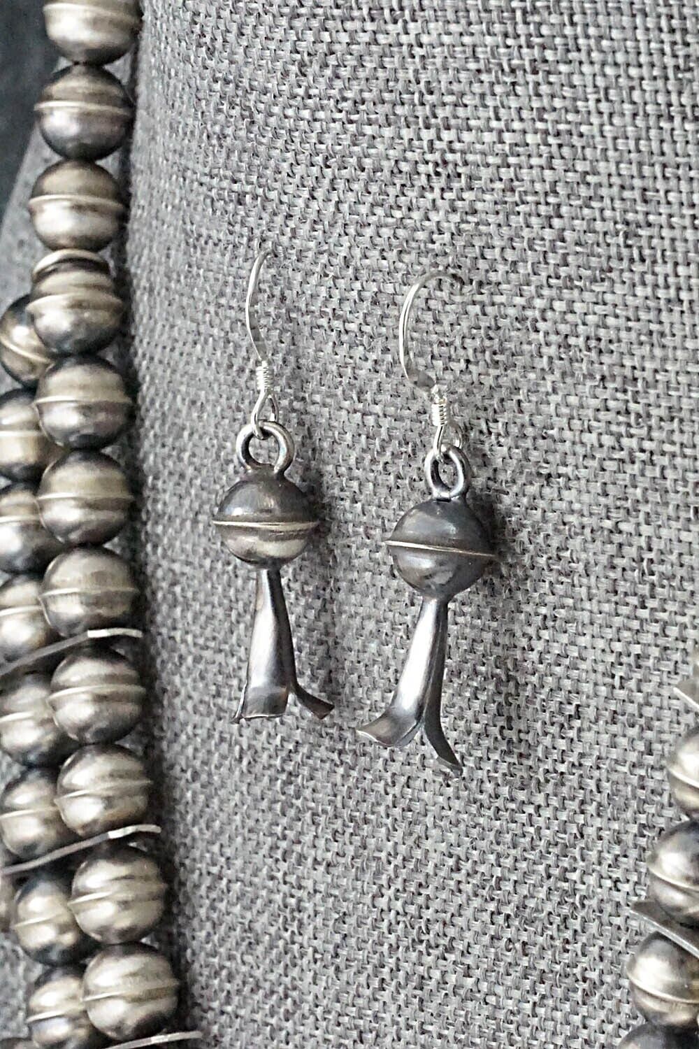 Turquoise & Sterling Silver Squash Blossom Set - Phil Garcia