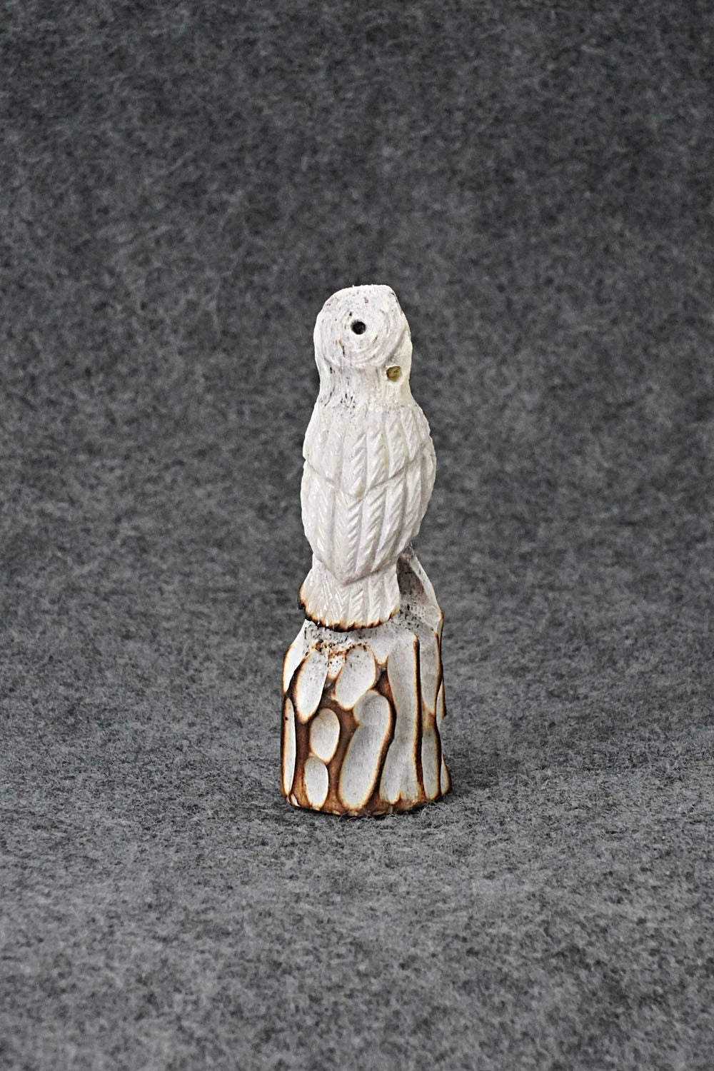 Owl Zuni Fetish Carving - Ruben Najera
