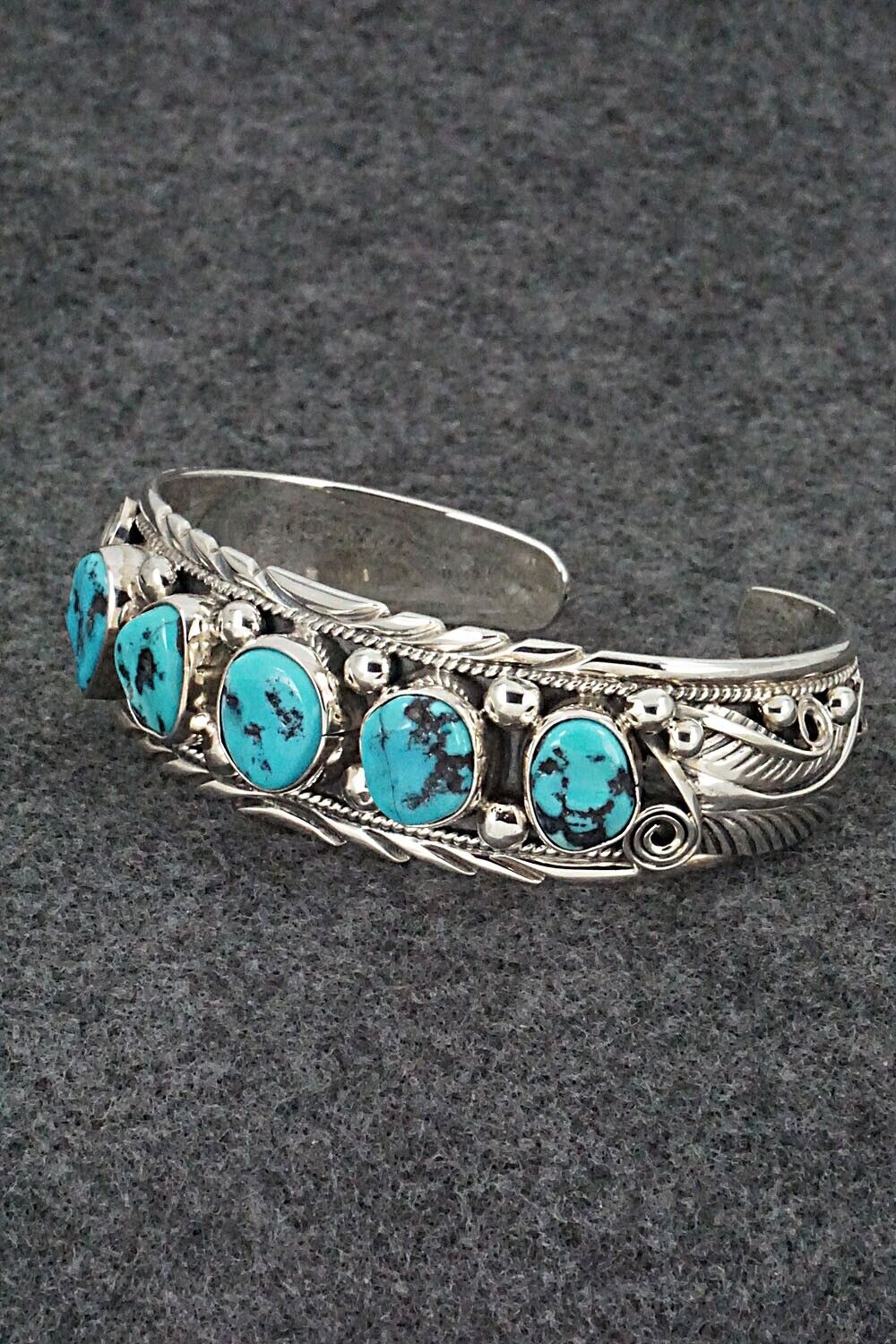 Turquoise & Sterling Silver Bracelet - Davey Morgan