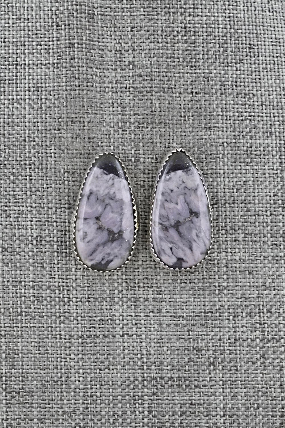 Morado & Sterling Silver Earrings - Murray Hannaweeka