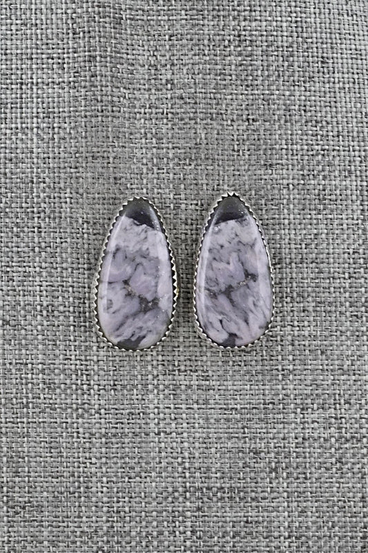 Morado & Sterling Silver Earrings - Murray Hannaweeka