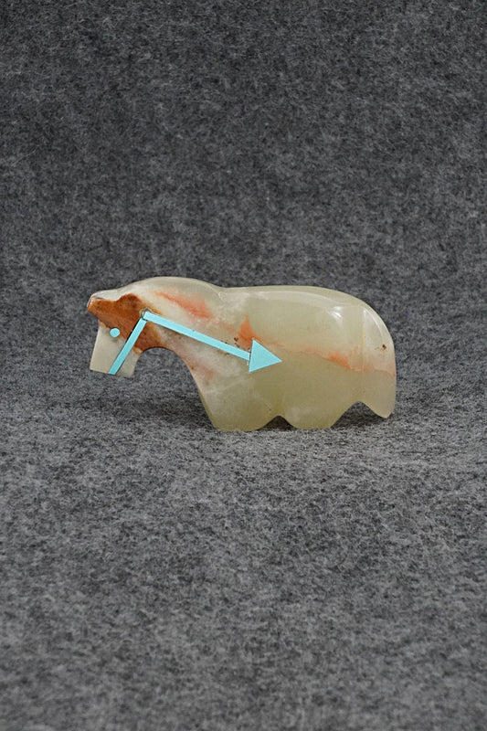 Horse Zuni Fetish Carving - Bernard Laiwakete