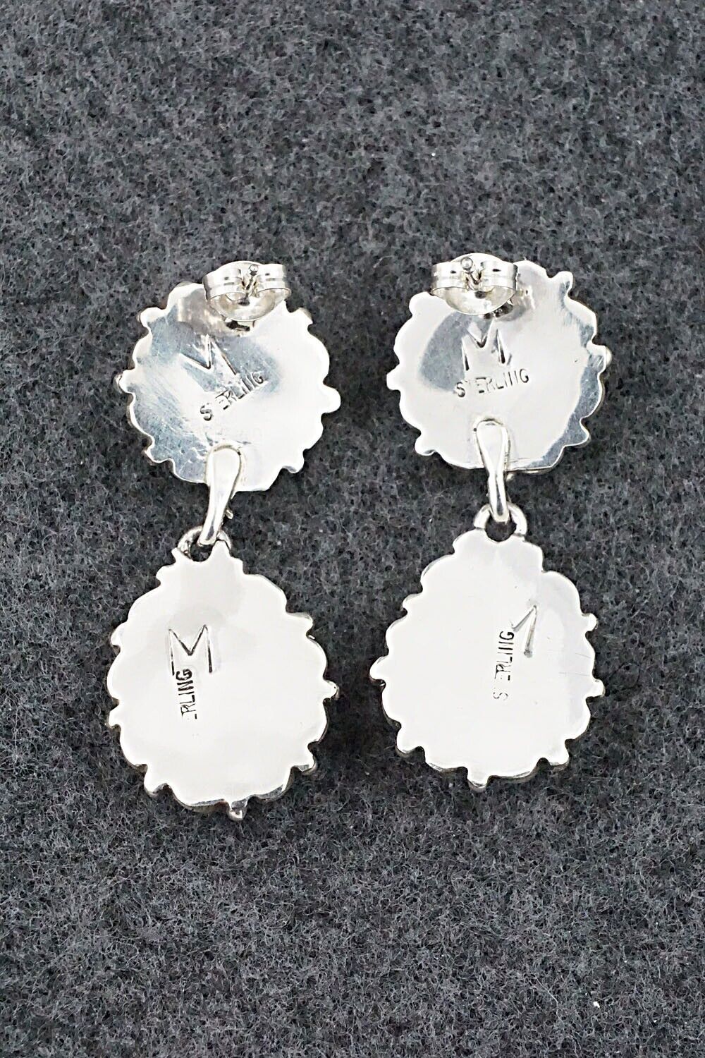 Lapis & Sterling Silver Earrings - Maritta Martinez