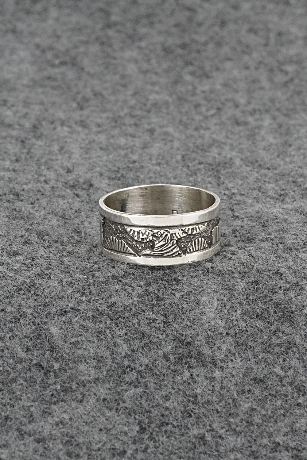 Sterling Silver Ring - Elaine Becenti - Size 10.75