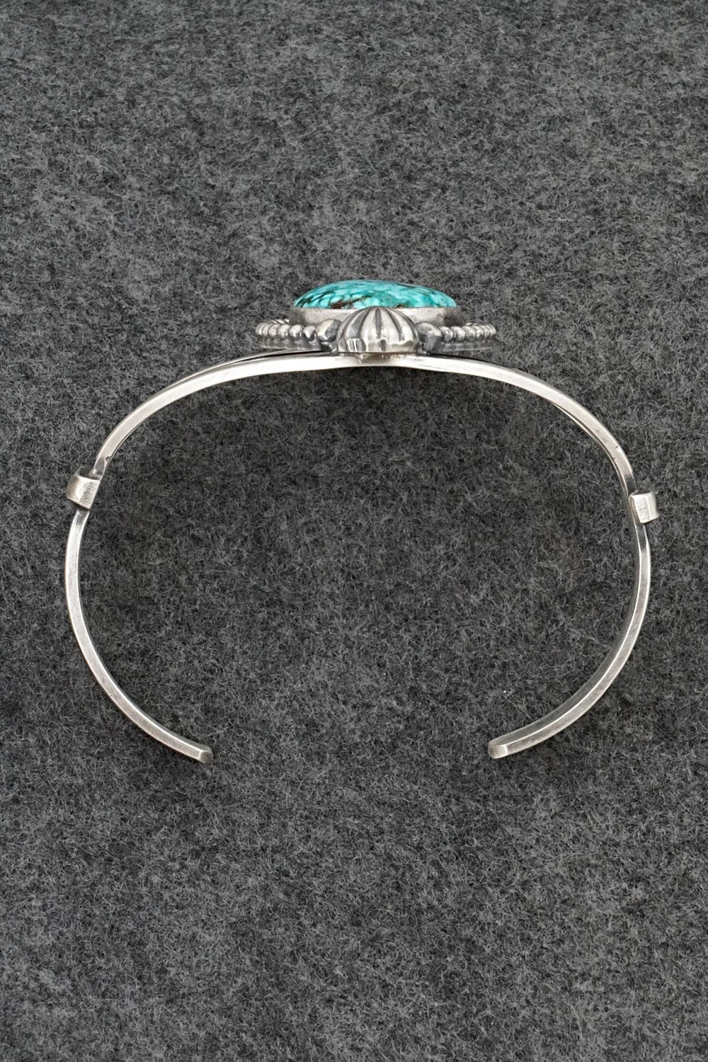 Turquoise & Sterling Silver Bracelet - Darrin Livingston