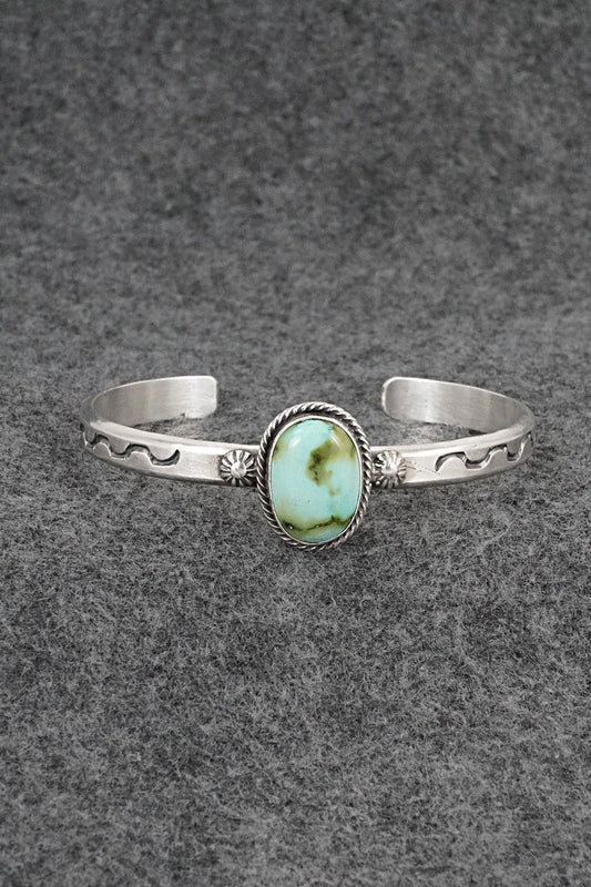 Turquoise & Sterling Silver Bracelet - Samuel Yellowhair
