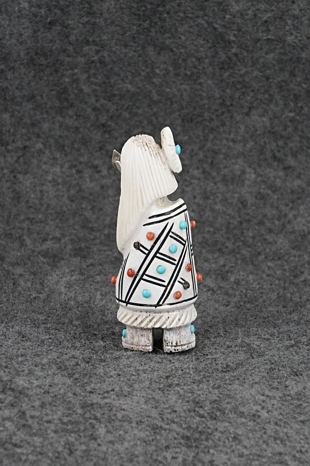 Warrior Zuni Fetish Carving - Claudia Peina