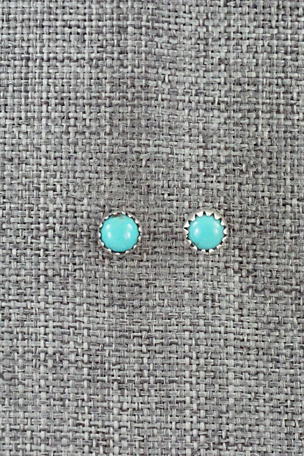 Turquoise and Sterling Silver Earrings - Betty Hawthorne