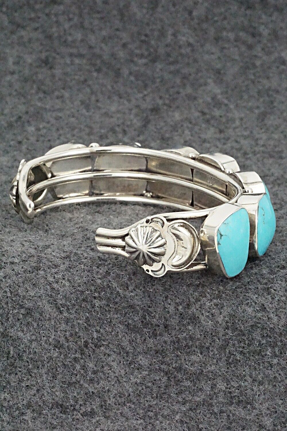 Turquoise & Sterling Silver Bracelet - Irvin Tsosie