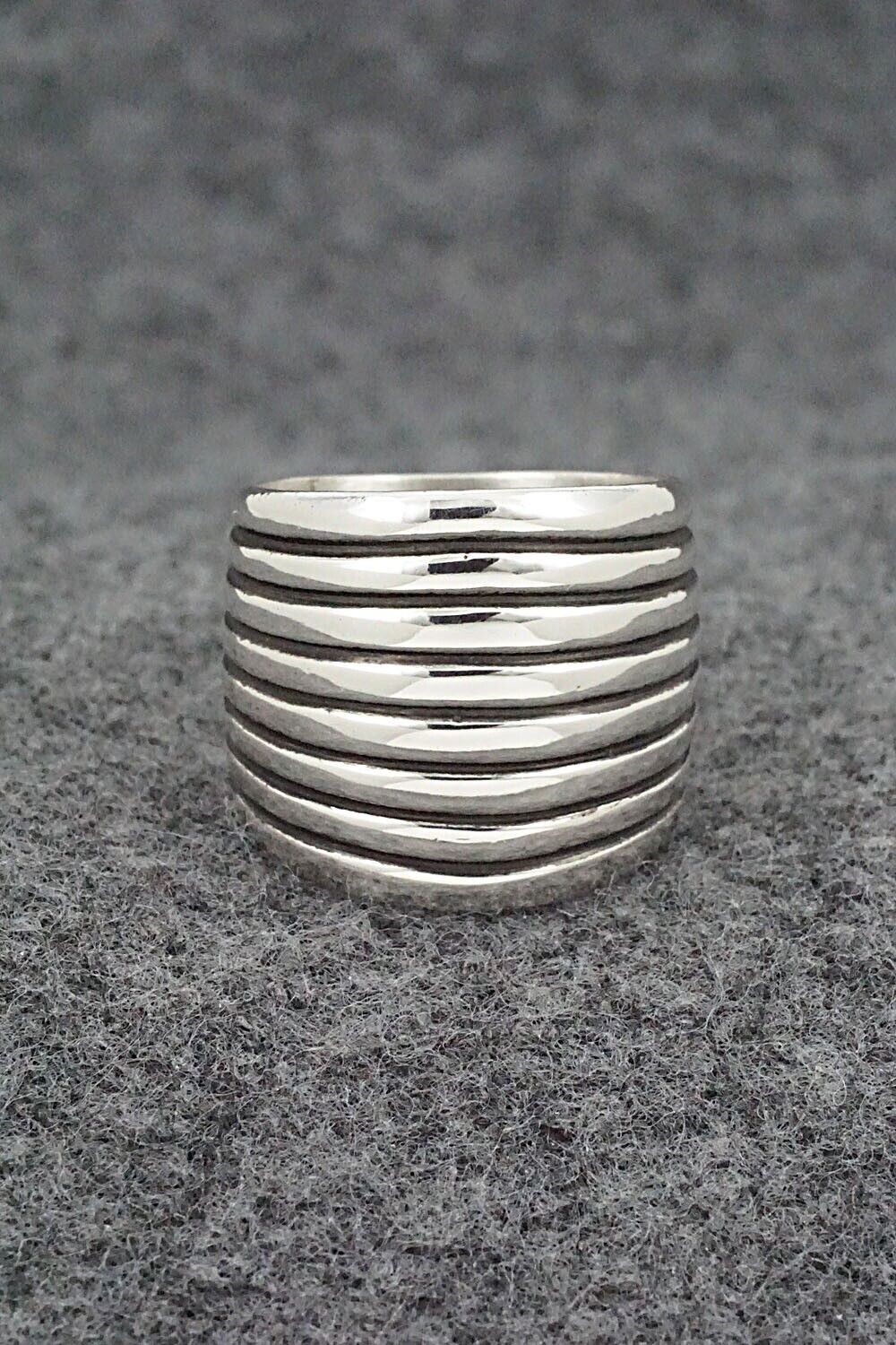 Sterling Silver Ring - Elgin Tom - Size 8