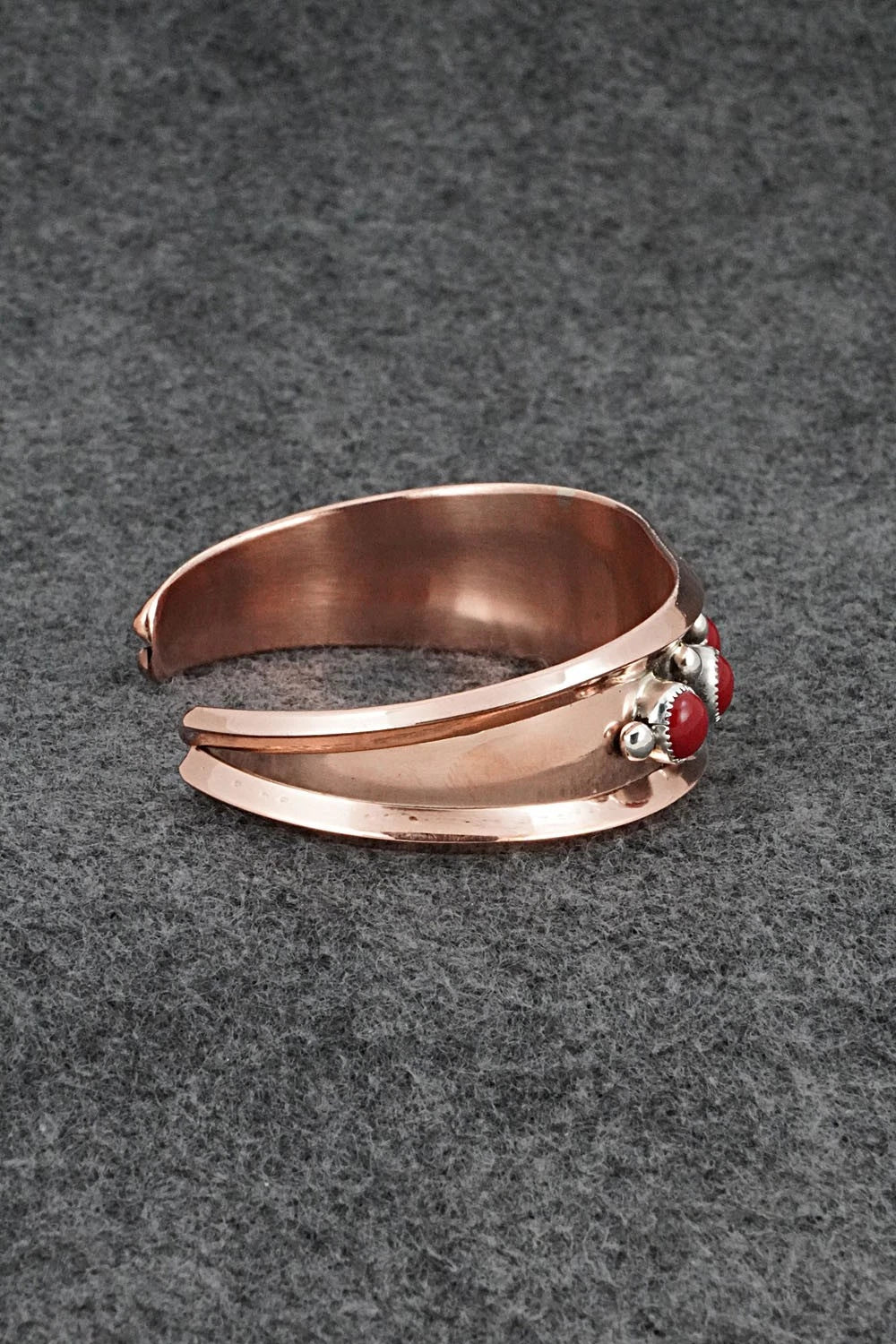 Coral & Copper Bracelet - Paul Largo