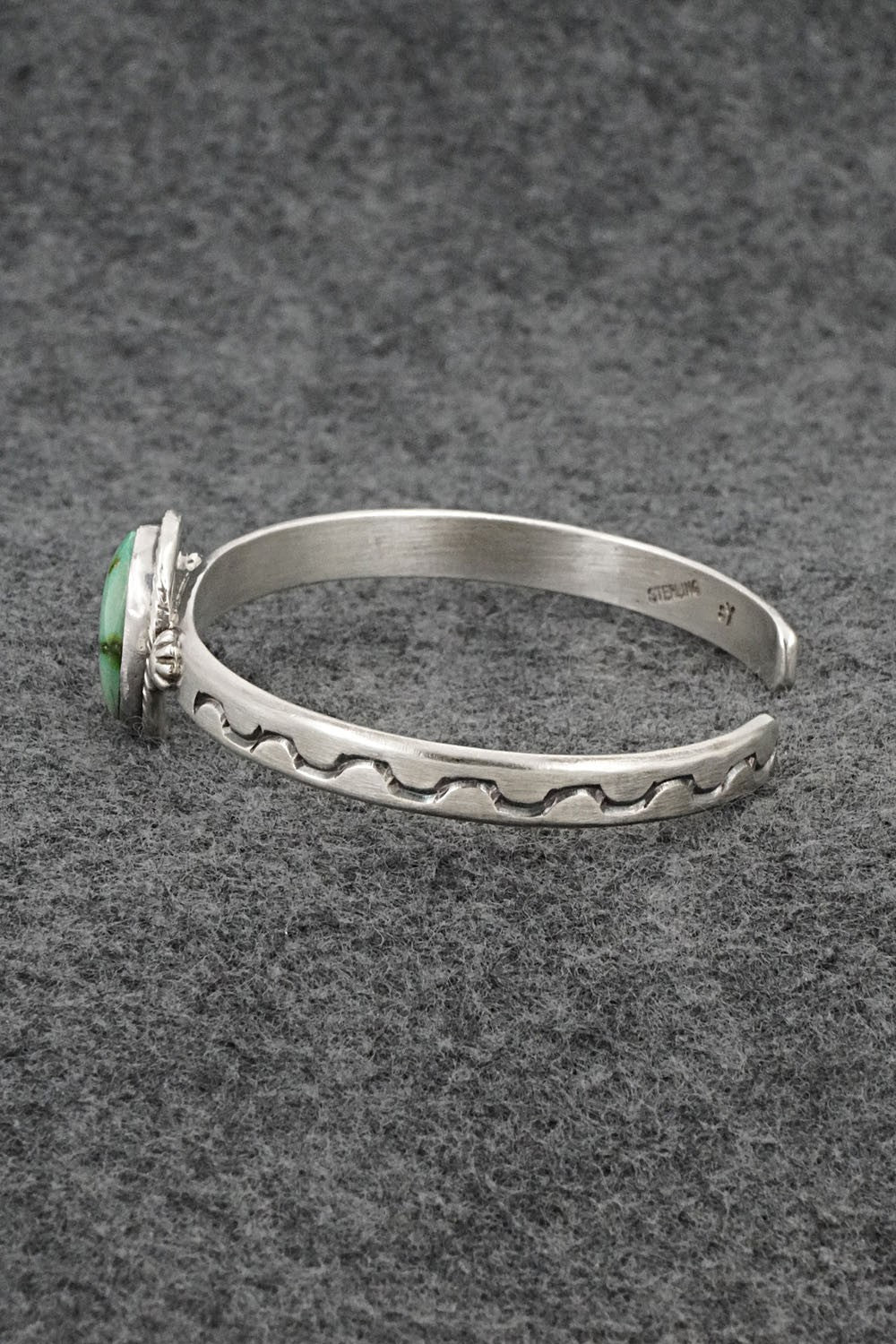 Turquoise & Sterling Silver Bracelet - Samuel Yellowhair