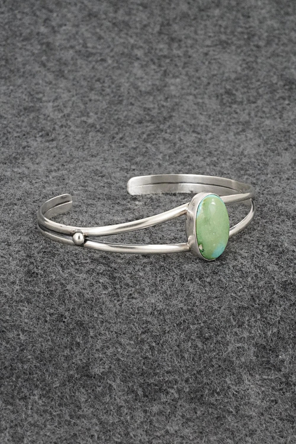 Turquoise & Sterling Silver Bracelet - Rosemary Saunders