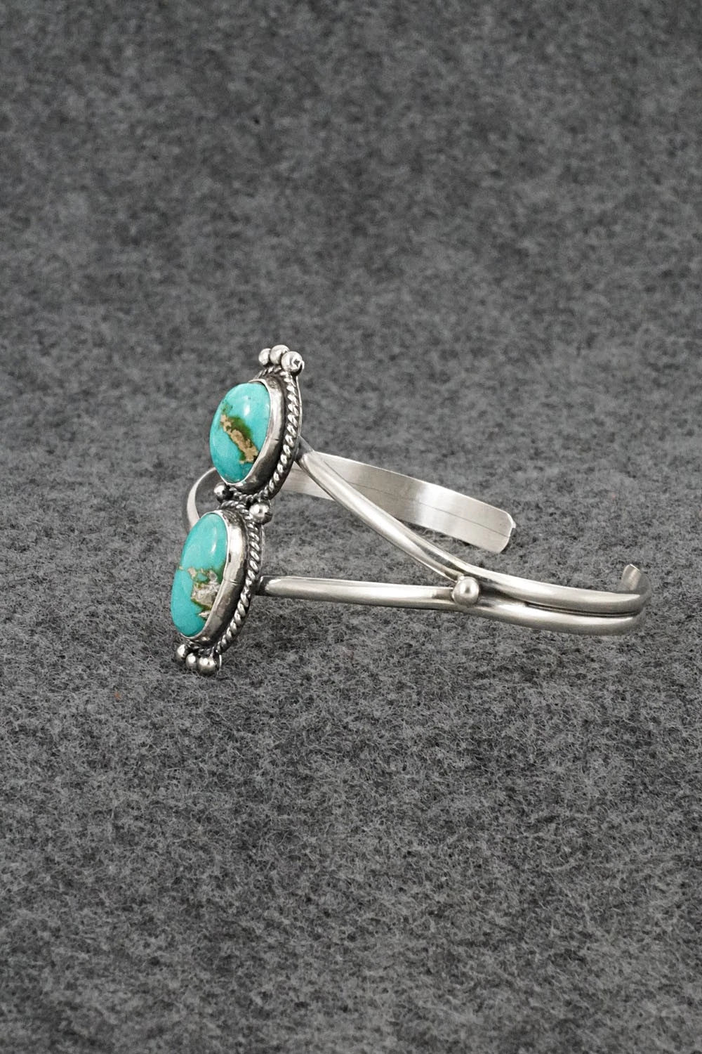 Turquoise & Sterling Silver Bracelet - Rena Begay