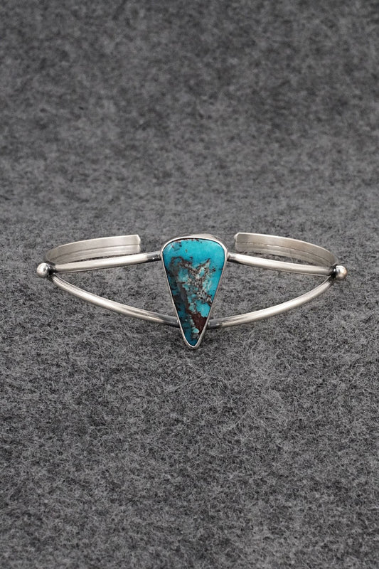 Turquoise & Sterling Silver Bracelet - Rena Begay