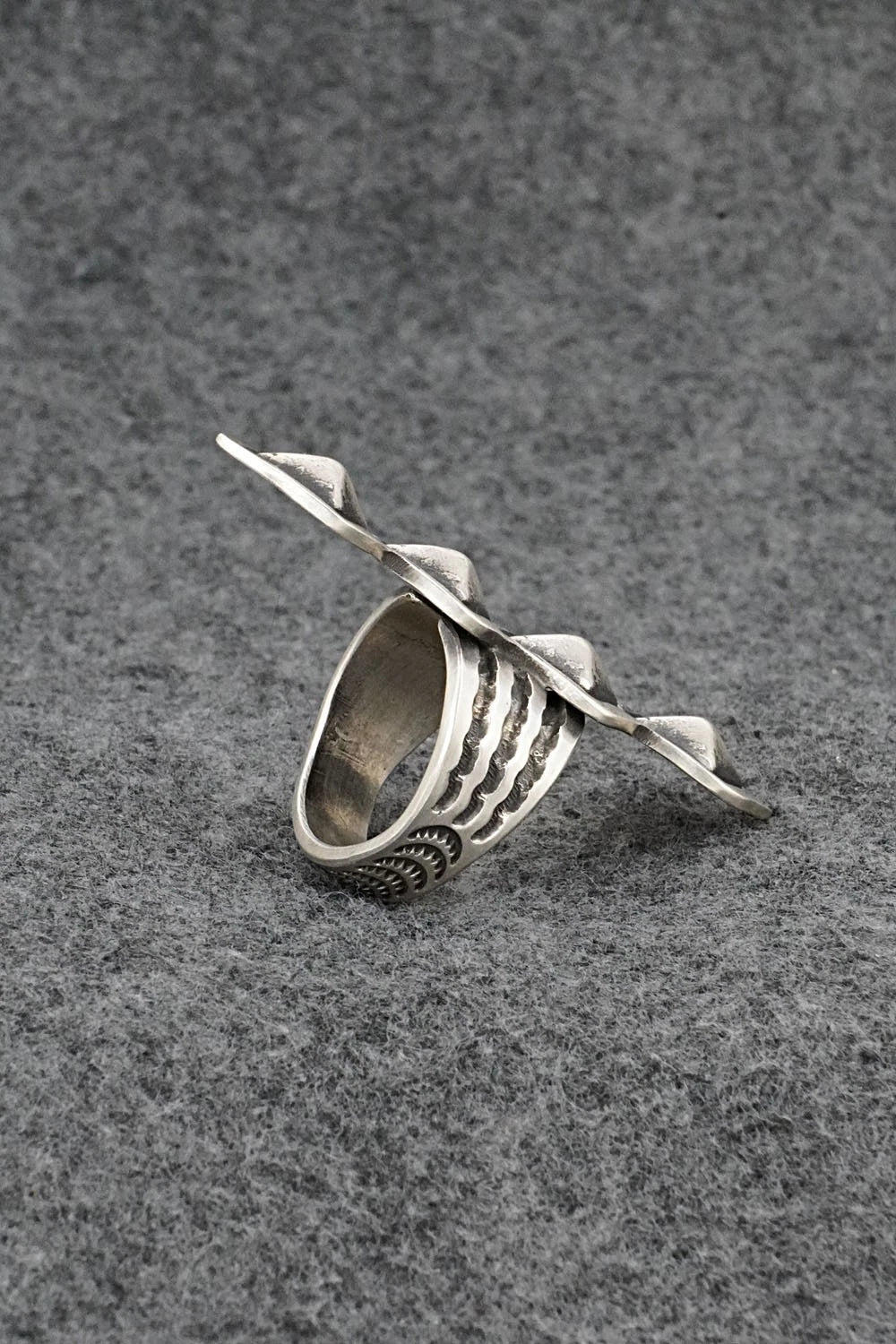 Sterling Silver Ring - Calvin Martinez - Size 8