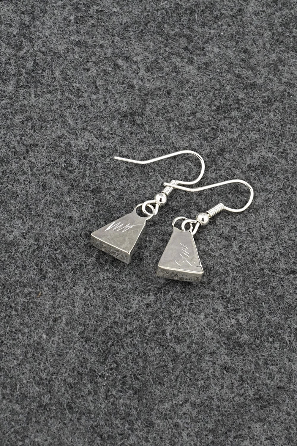 Turquoise and Sterling Silver Earrings - Michelle Haloo
