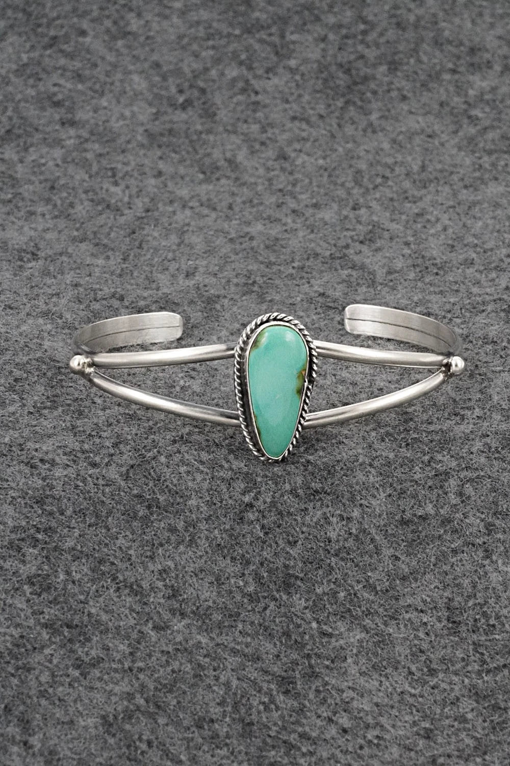 Turquoise & Sterling Silver Bracelet - Rosemary Saunders