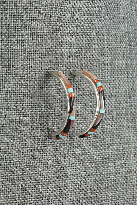 Multi-Stone & Sterling Silver Earrings - Jeannette Chavez