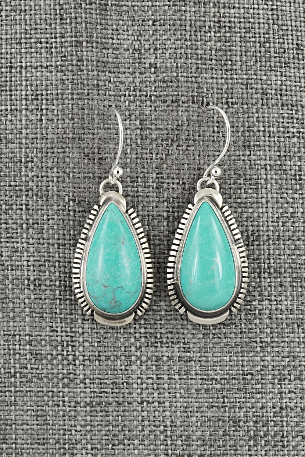 Turquoise & Sterling Silver Earrings - Thomas Francisco