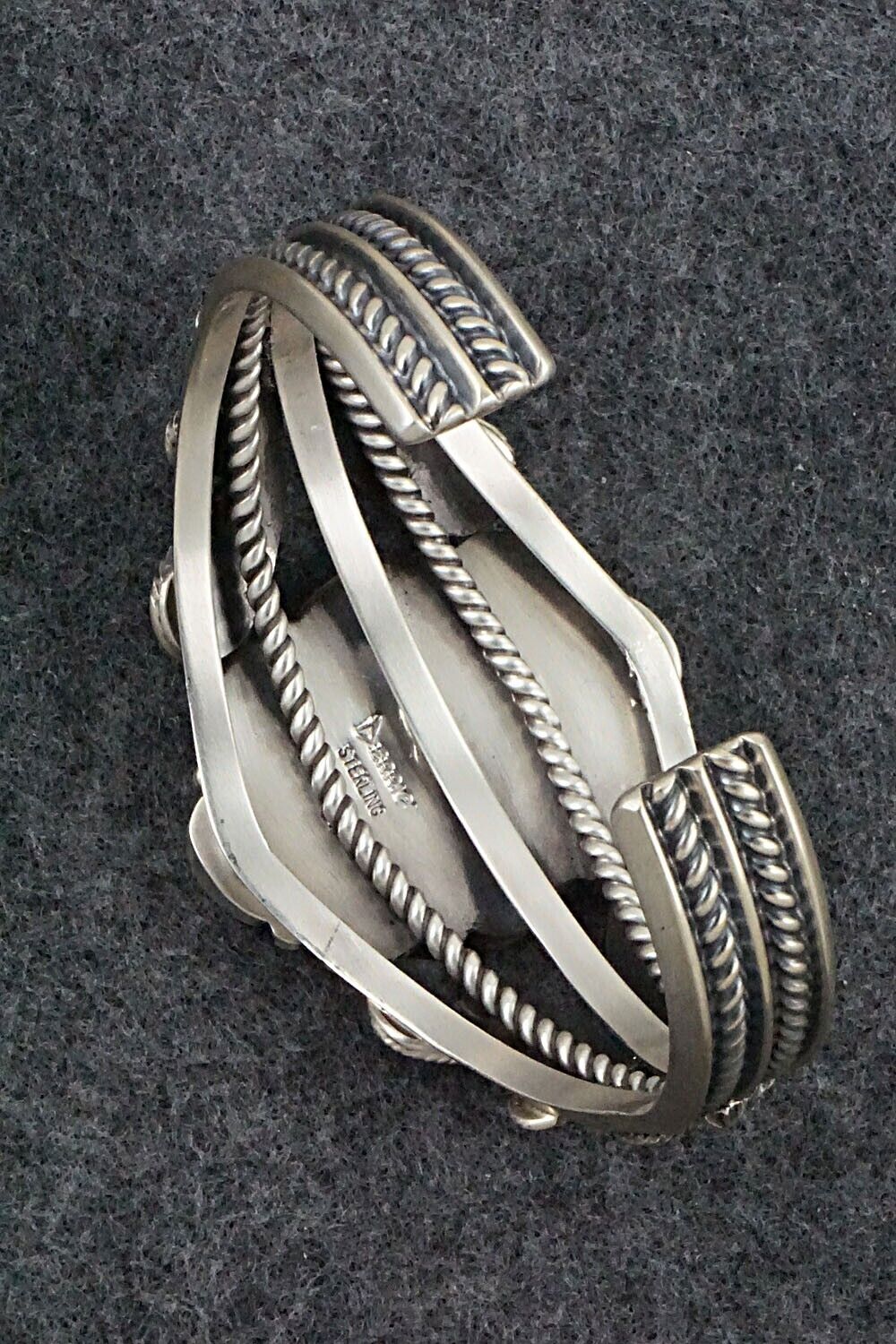 Turquoise & Sterling Silver Bracelet - Derrick Gordon