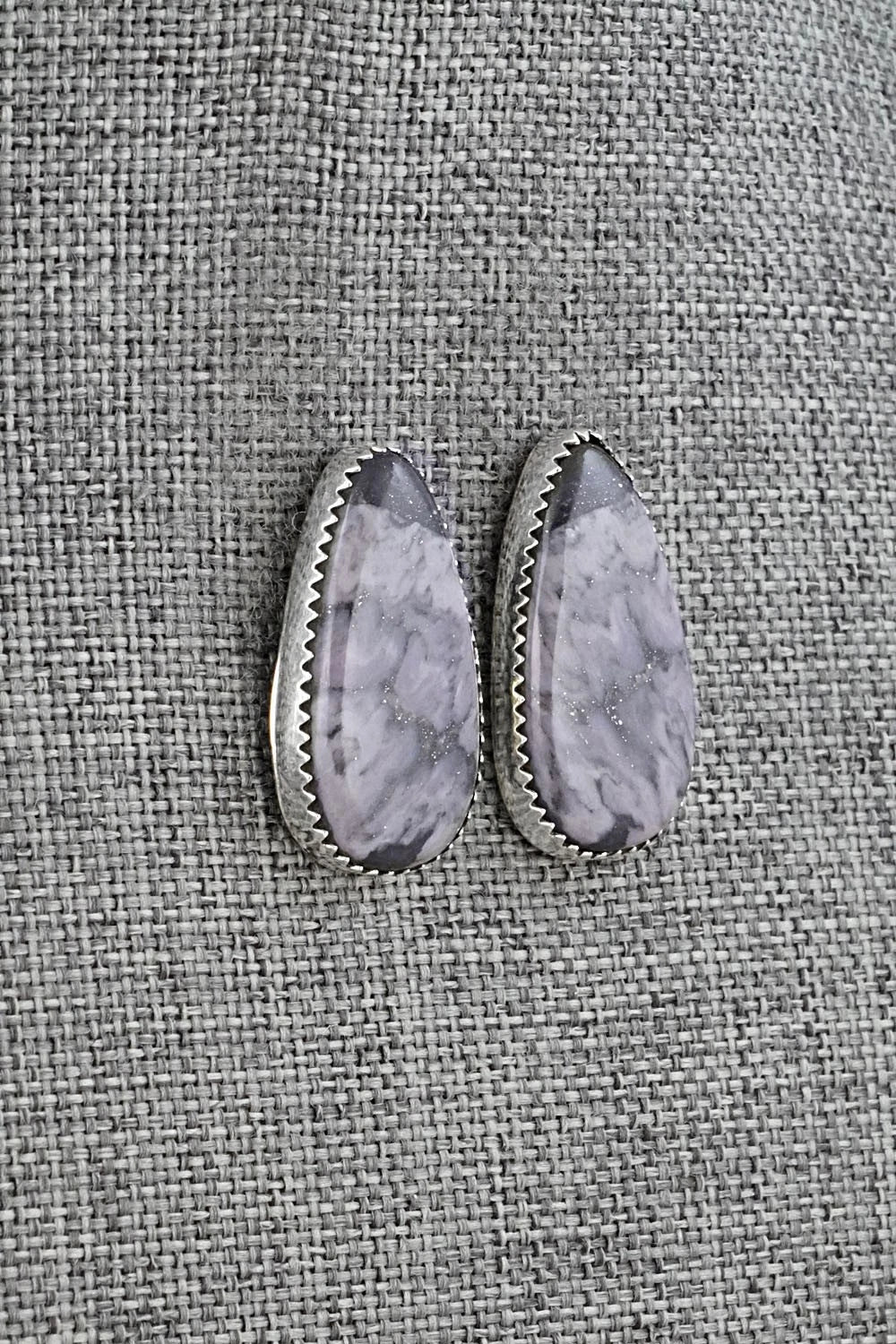Morado & Sterling Silver Earrings - Murray Hannaweeka