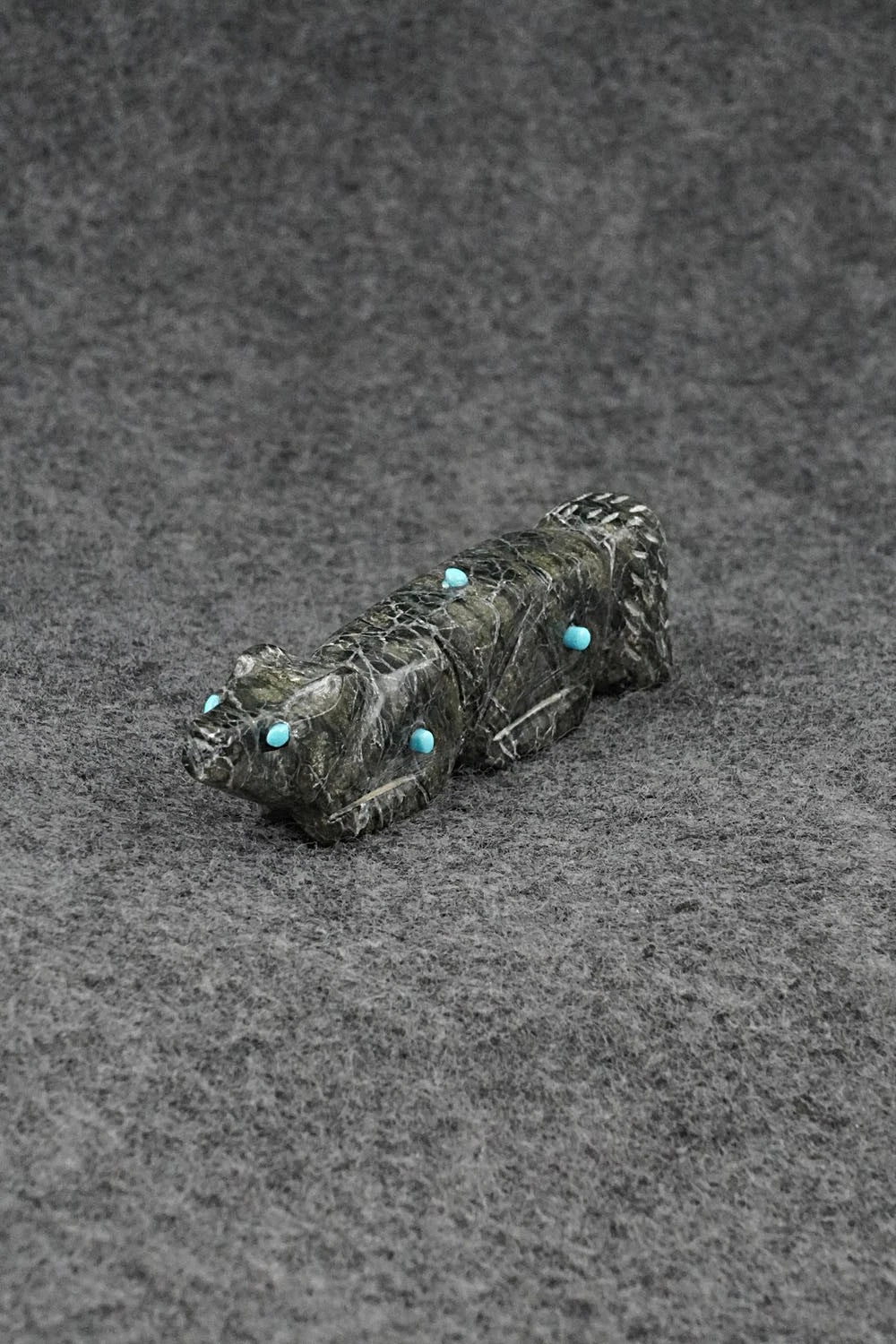 Fox Zuni Fetish Carving - Alexander Chavez