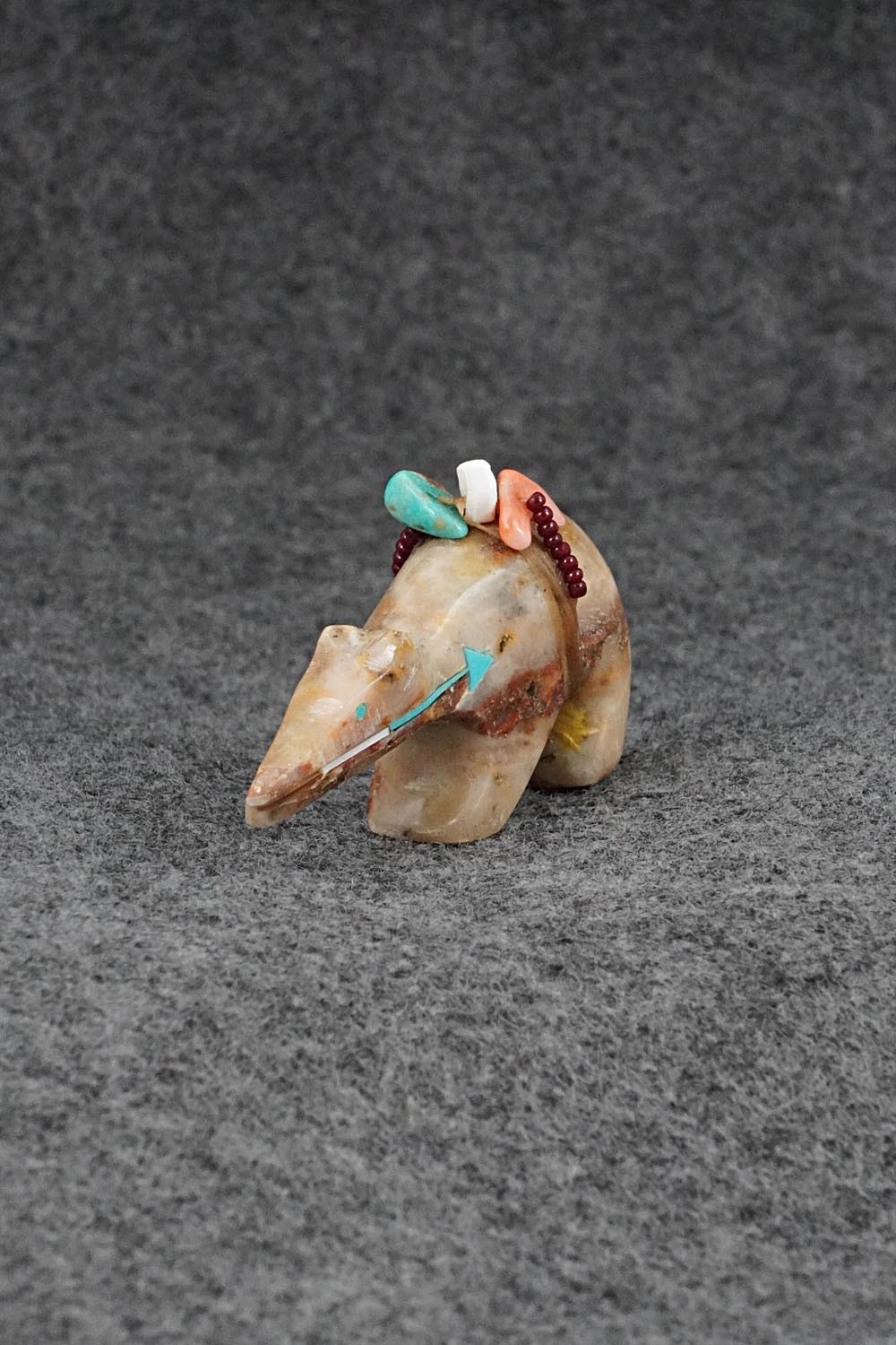 Bear Zuni Fetish Carving - Douglas Martza