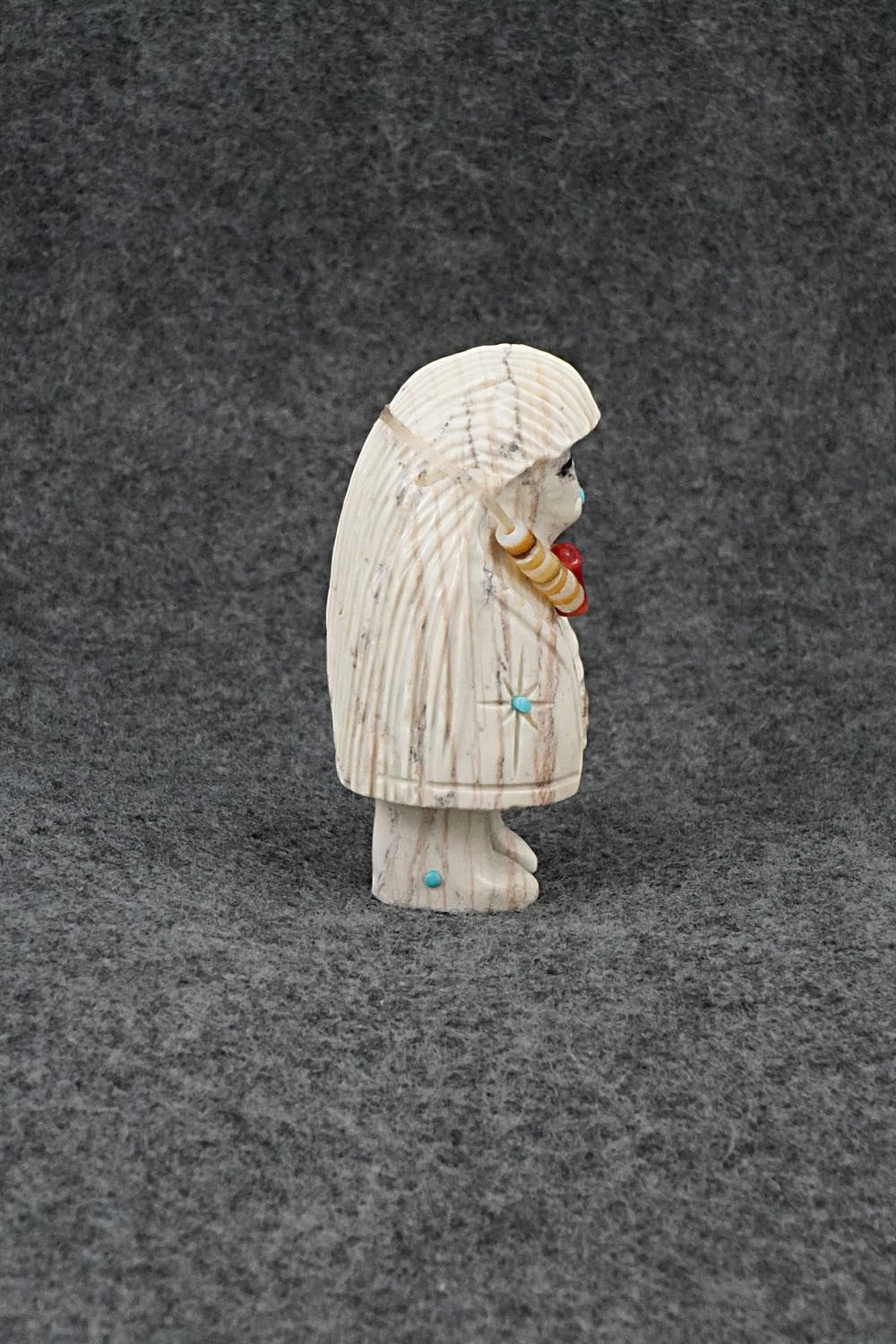 Corn Maiden Zuni Fetish Carving - Farlan & Paulette Quam
