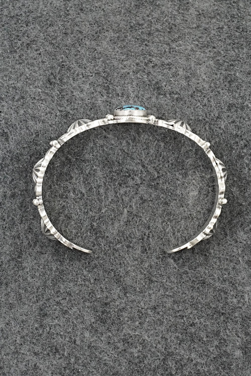Turquoise & Sterling Silver Bracelet - Thomas Yazzie