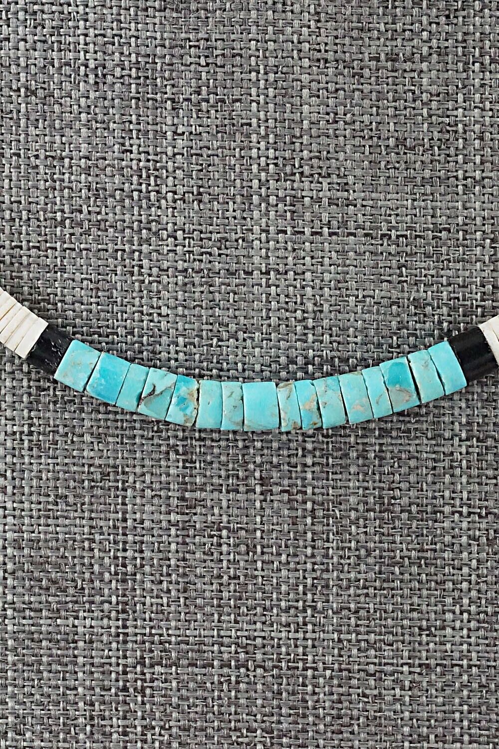 Multi-Stone & Sterling Silver Necklace - Torevia Crespin