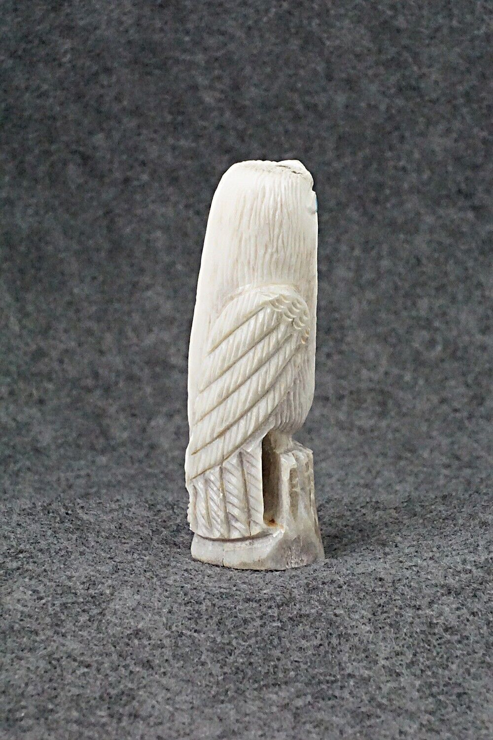 Eagle Zuni Fetish Carving - Garrick Weeka