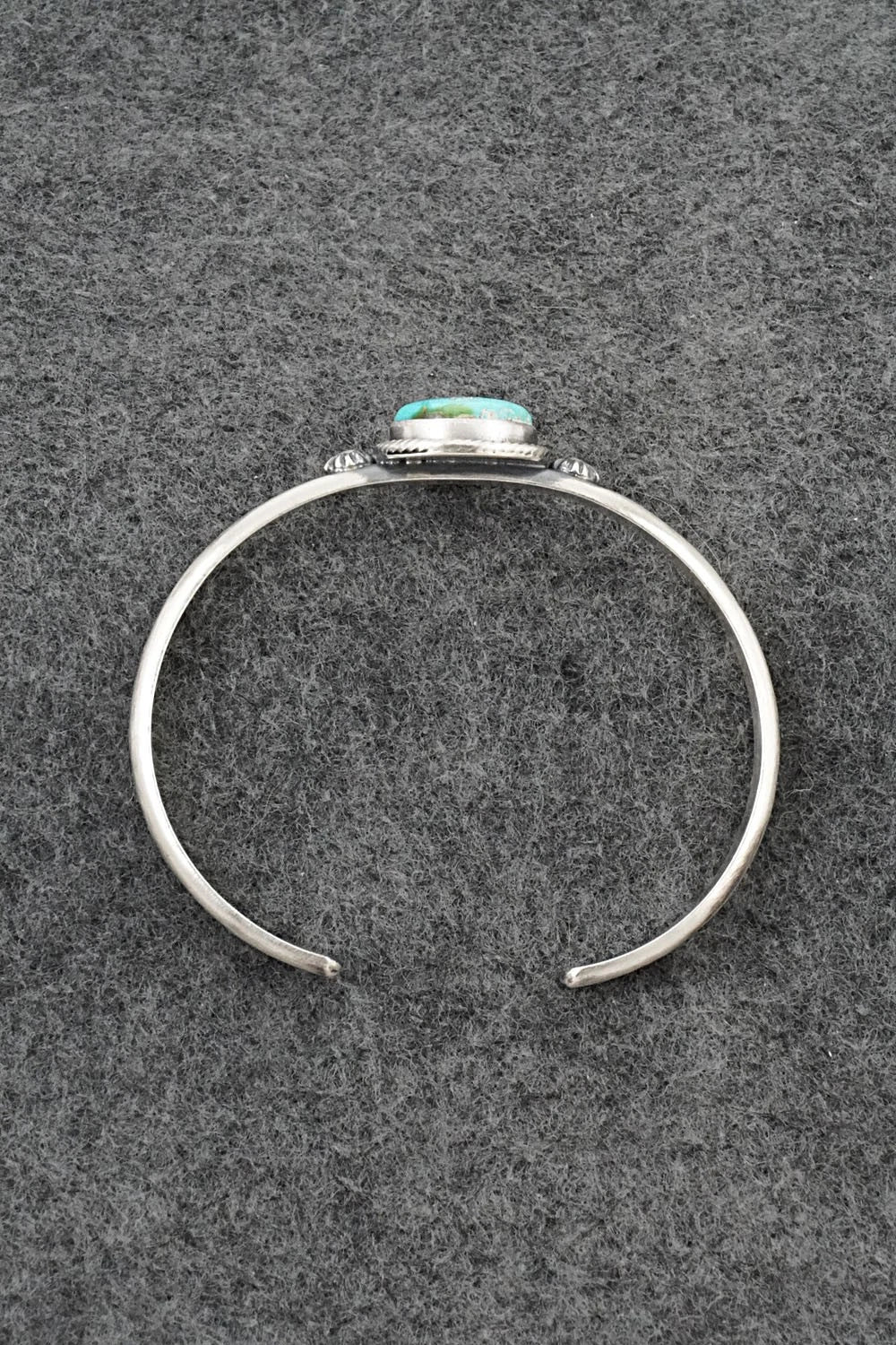 Turquoise & Sterling Silver Bracelet - Samuel Yellowhair
