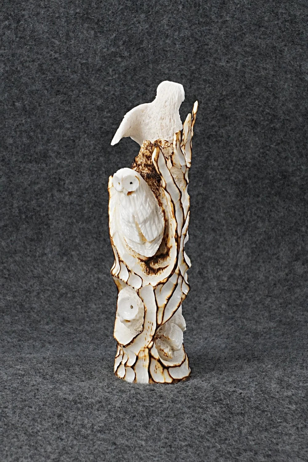 Owl Zuni Fetish Carving - Ruben Najera