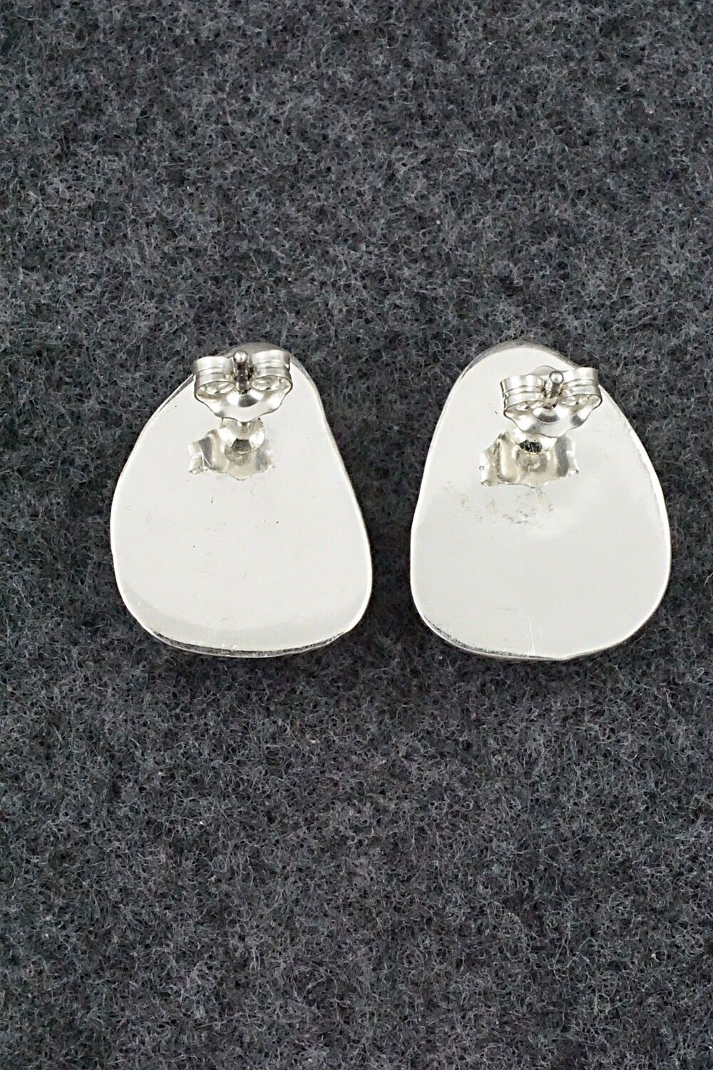 Turquoise & Sterling Silver Earrings - Sharon McCarthy
