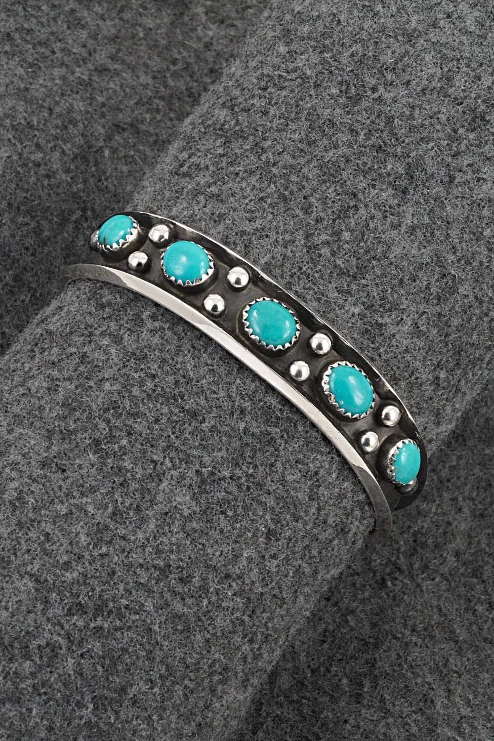 Turquoise & Sterling Silver Bracelet - Paul Largo
