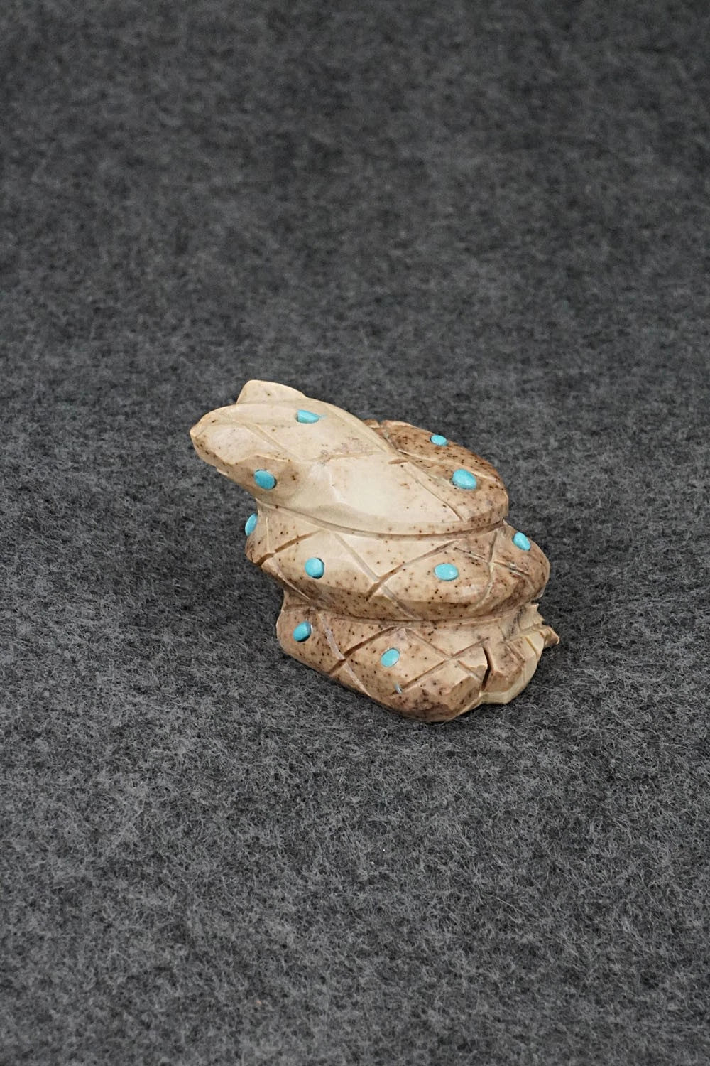 Rattlesnake Zuni Fetish Carving - Dannette Laate