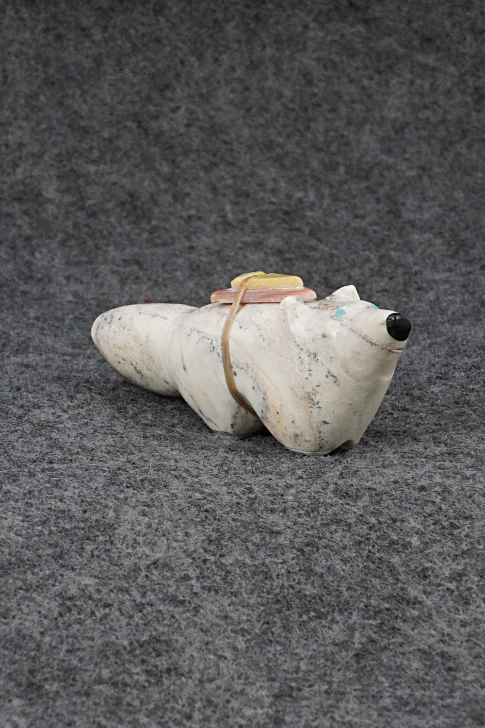 Fox Zuni Fetish Carving - Delvin Leekya