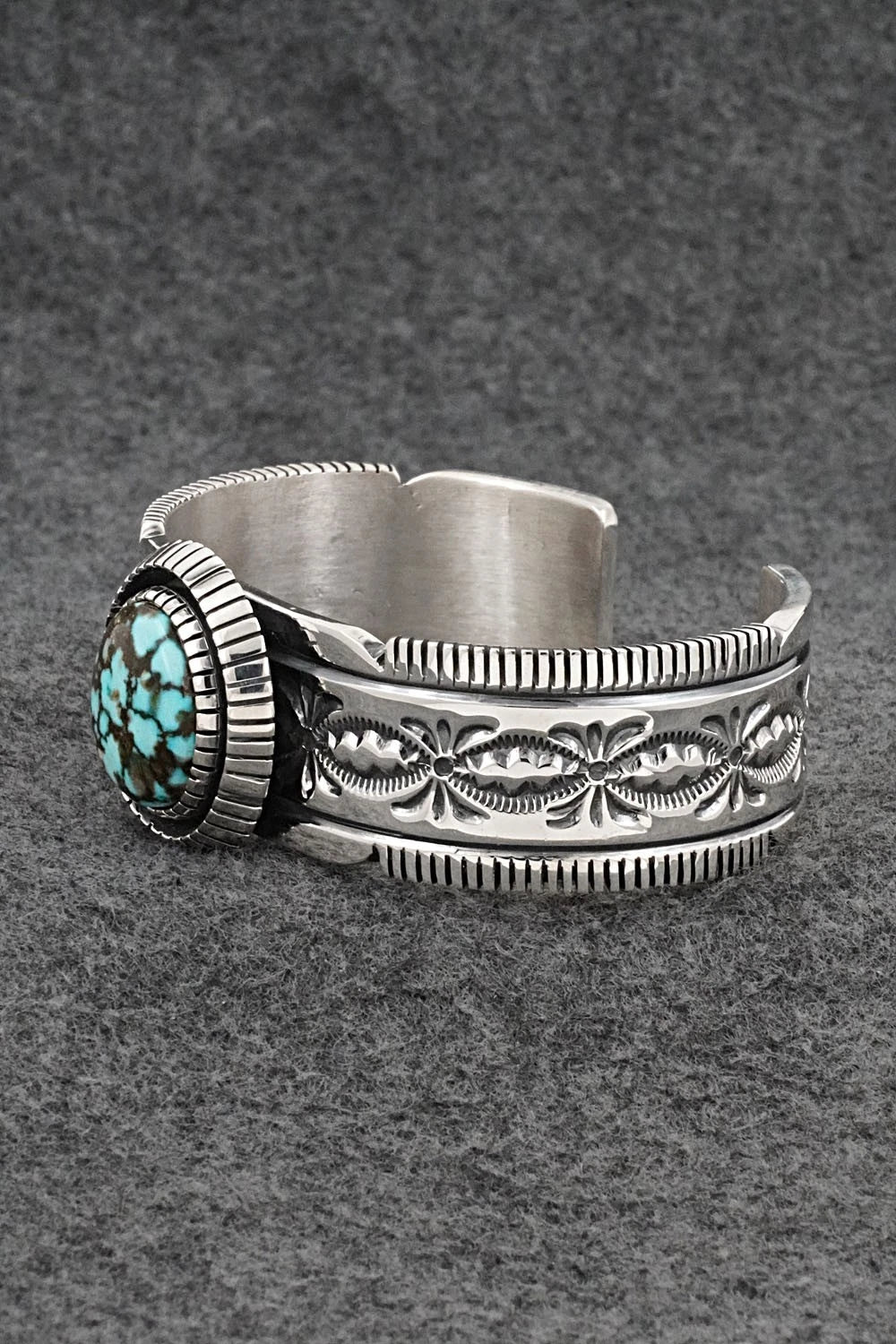 Turquoise & Sterling Silver Bracelet - Mark Yazzie