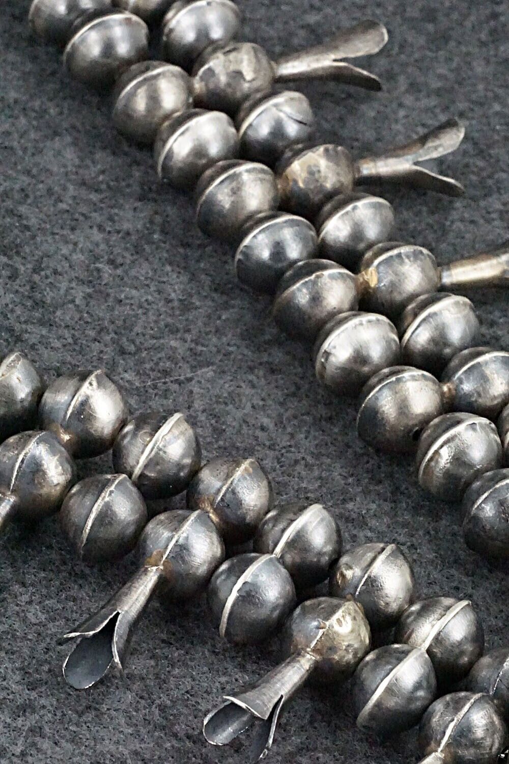 Sterling Silver Squash Blossom Set - Gilbert Martin