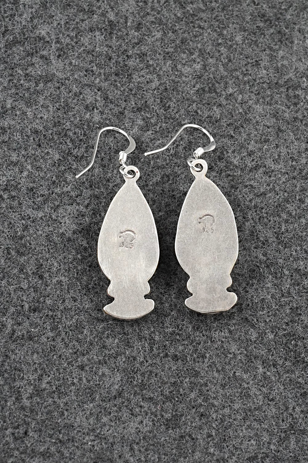 Turquoise & Sterling Silver Earrings - Verley Betone