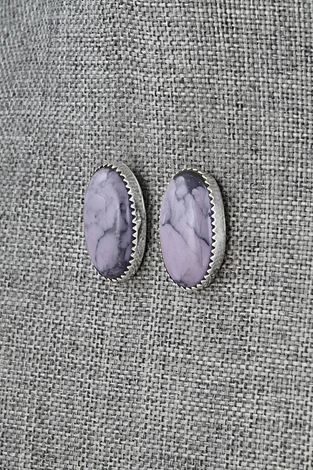 Morado & Sterling Silver Earrings - Murray Hannaweeka