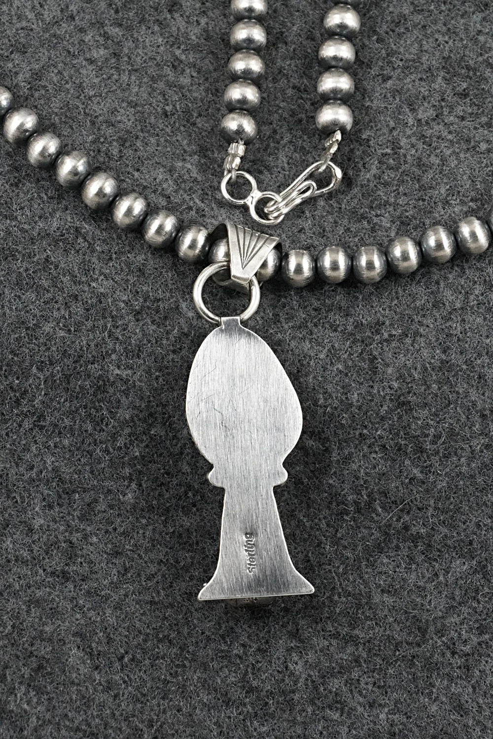 Turquoise & Sterling Silver Necklace - Sharon McCarthy