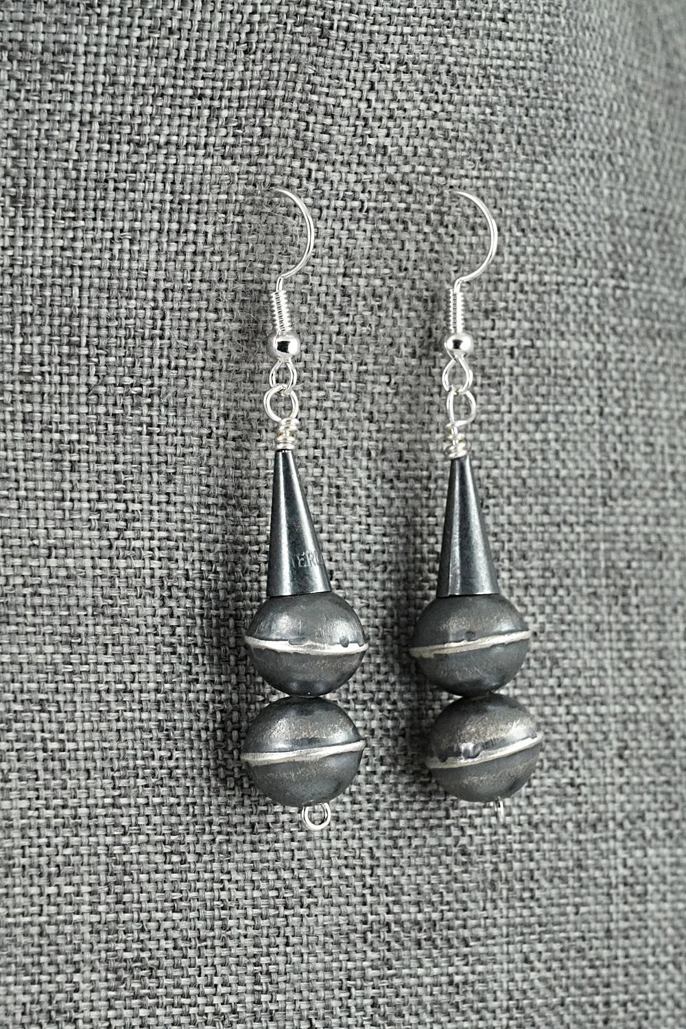 Turquoise & Sterling Silver Squash Blossom Set - Gilbert Martin