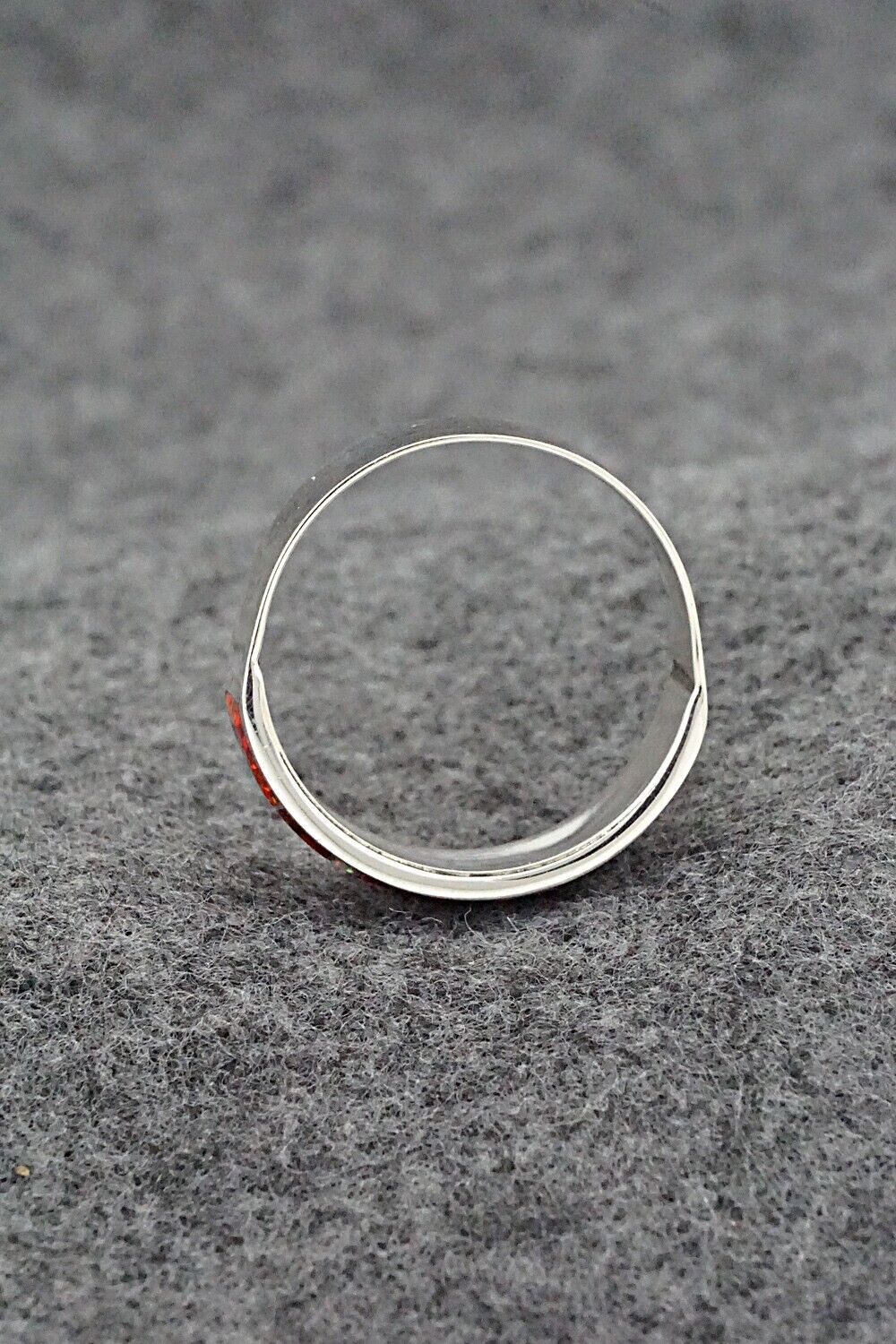Opalite & Sterling Silver Ring - Bernard Cachini, Jr. - Size 12