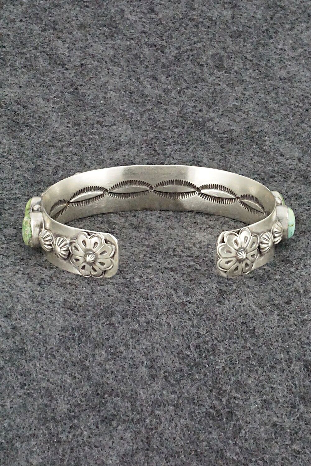Turquoise & Sterling Silver Bracelet - Tom Lewis