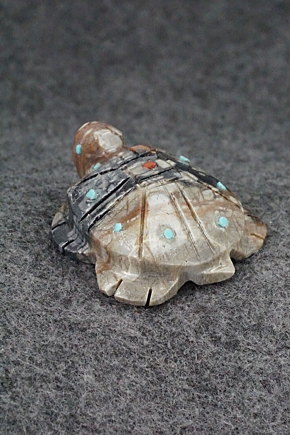 Turtle Zuni Fetish Carving - Carl Etsate