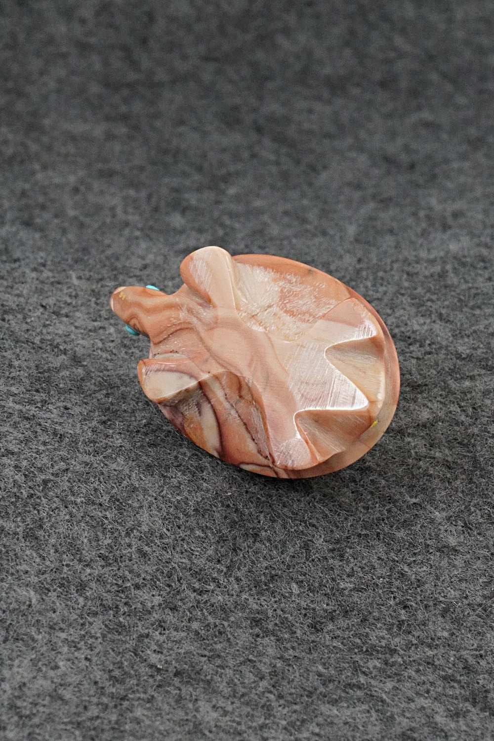 Turtle Zuni Fetish Carving - Ronnie Lunasee